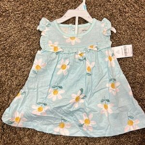 NWT 6M Carters Dress with diaper cover